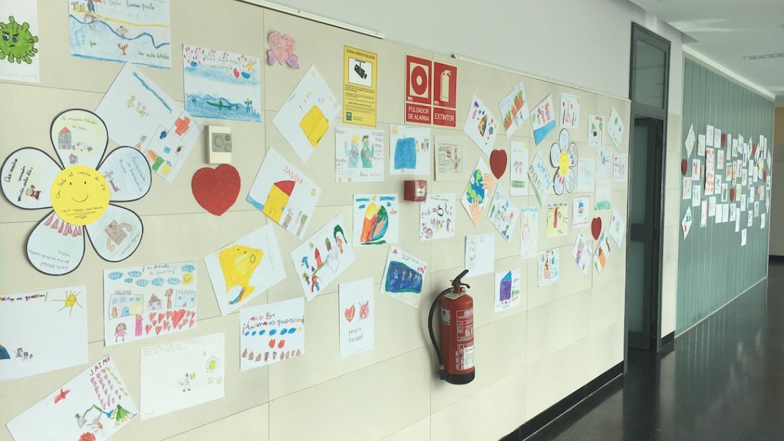 Una exposición en el Hospital