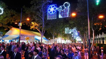 Imagen del primer día de feria