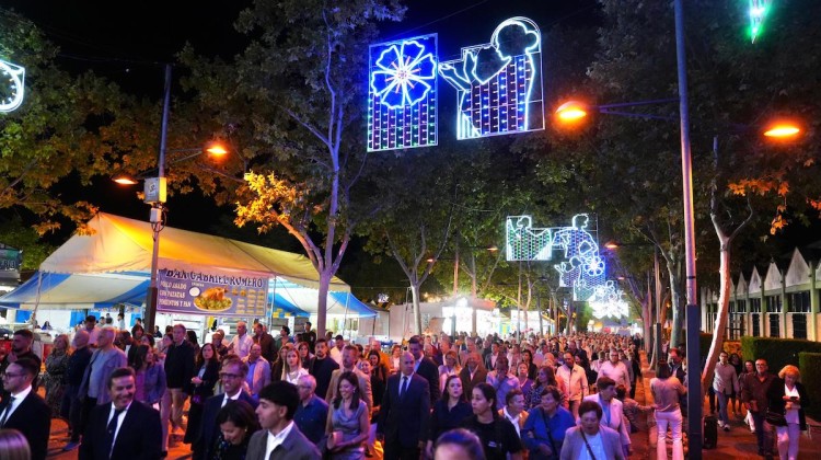 Imagen del primer día de feria