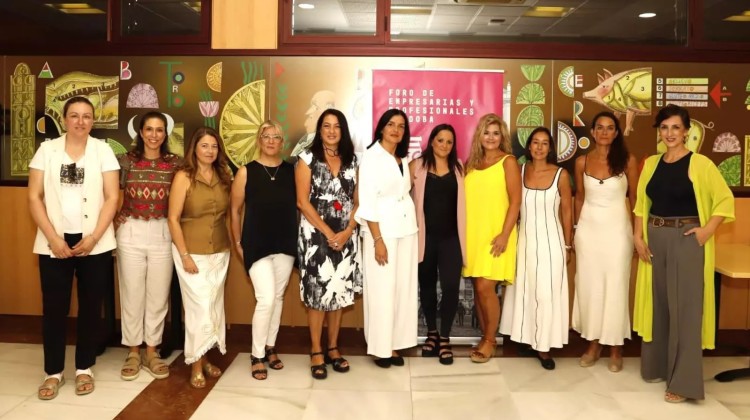 Algunas de las finalistas de los Premios Marca Mujer
