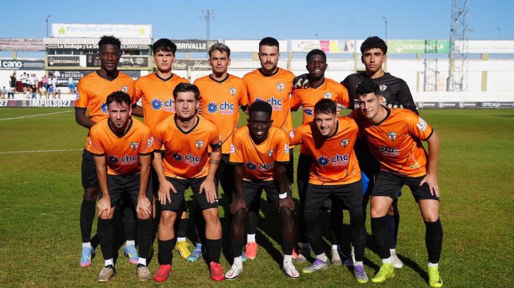 Once inicial del Pozoblanco ante el Castilleja