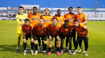 Once inicial del Pozoblanco ante el Ceuta B