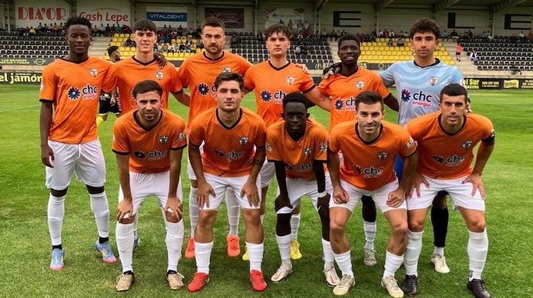 Once titular del Pozoblanco ante el San Roque de Lepe