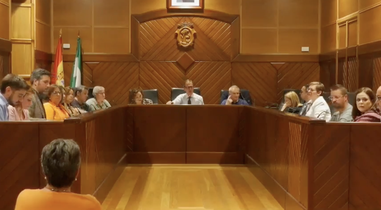 Pleno en el Ayuntamiento de Pozoblanco