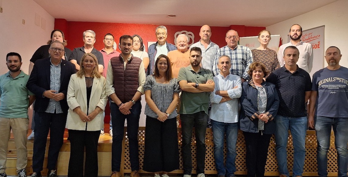 Alcaldes, concejales y secretarios generales del PSOE de Los Pedroches y el Guadiato