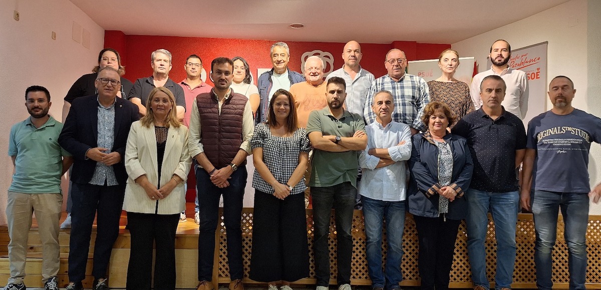 Alcaldes, concejales y secretarios generales del PSOE de Los Pedroches y el Guadiato