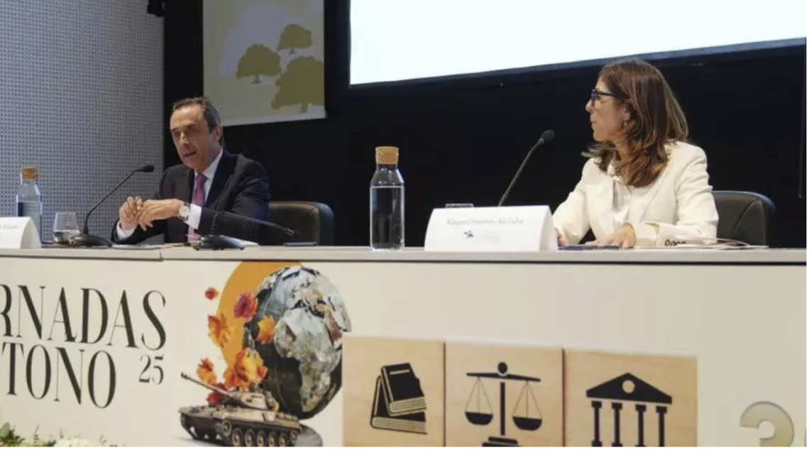 Ricardo Delgado Vizcaíno y Raquel Santos