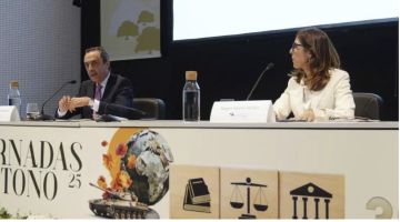 Ricardo Delgado Vizcaíno y Raquel Santos