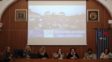 Mesa redonda celebrada en el contexto de las jornadas de memoria