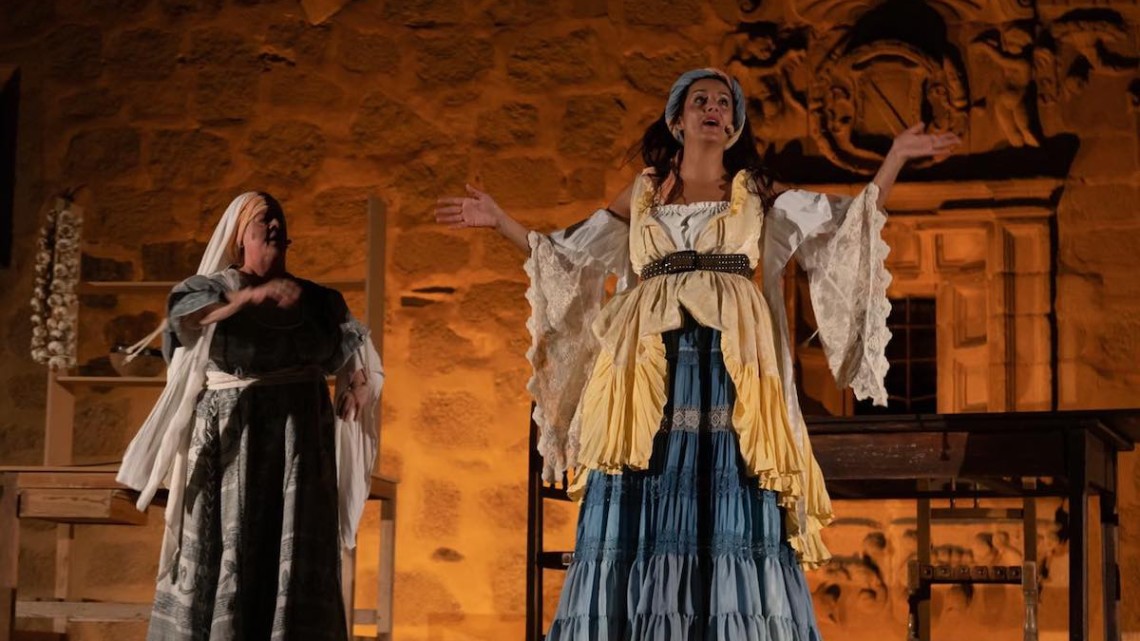 Mónica González en el papel de Vaquera en la edición de 2022