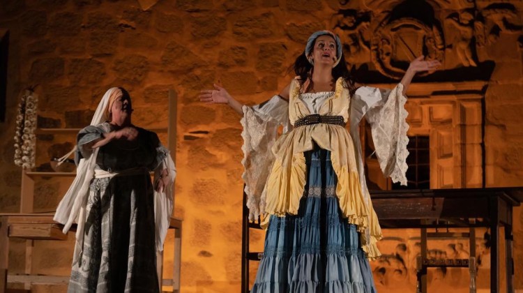 Mónica González en el papel de Vaquera en la edición de 2022