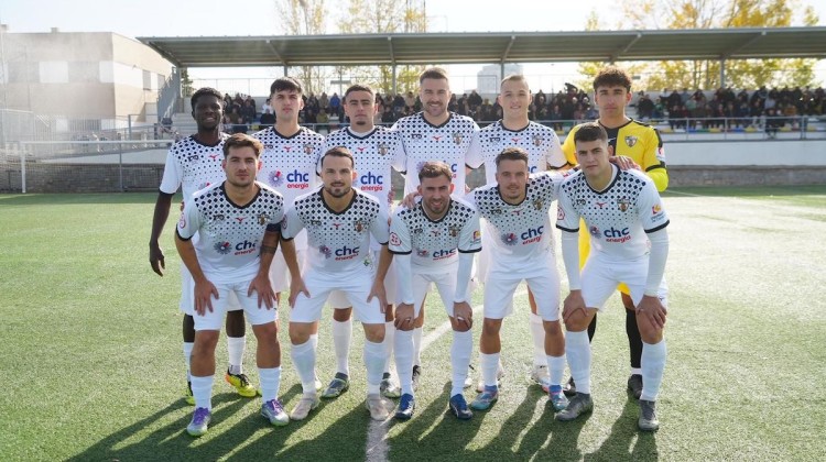 Once inicial del Pozoblanco ante el Dos Hermanas