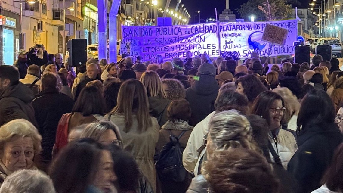 Concentración por la sanidad pública