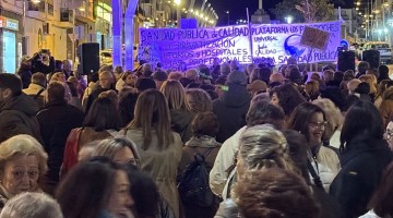 Concentración por la sanidad pública