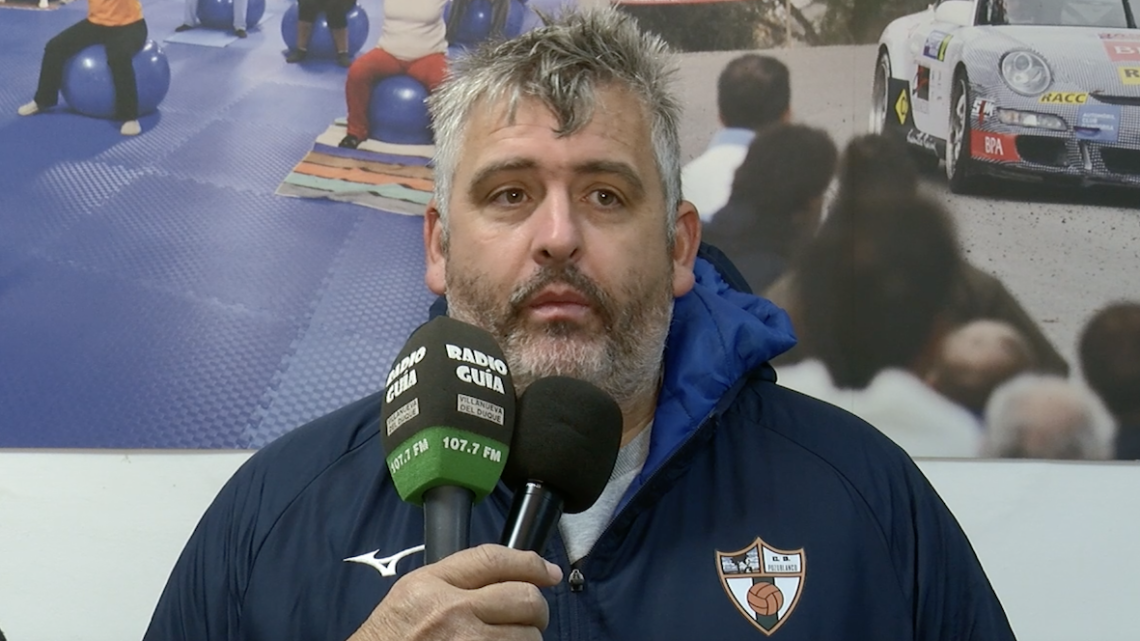 Alberto Fernández en la rueda de prensa posterior al partido