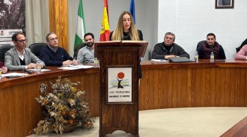 Celia Valverde en su jura del cargo