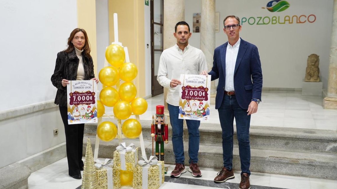 El CCA presentó su campaña de Navidad en el Ayuntamiento de Pozoblanco