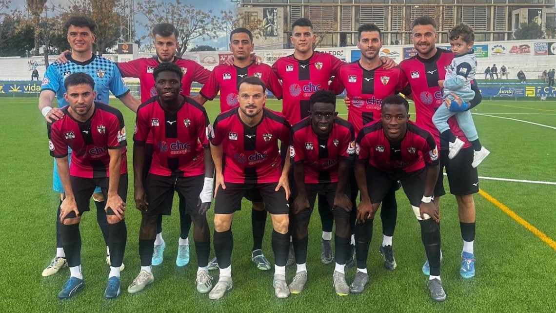 Once inicial del Pozoblanco ante el Conil