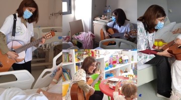 La musicoterapia ha llegado a diferentes unidades del Hospital Comarcal Valle de Los Pedroches