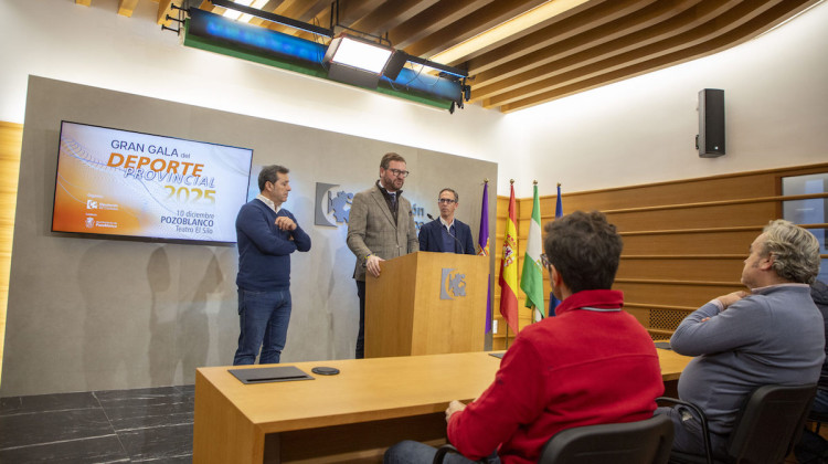 Presentación de la gala en la Diputación de Córdoba