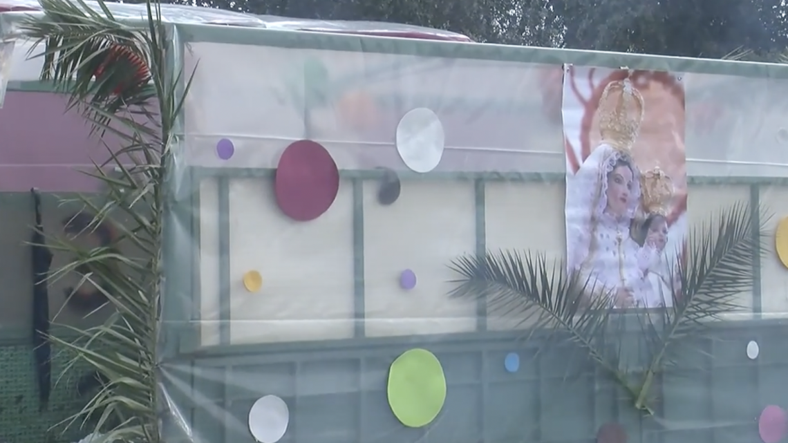 Carroza de la Virgen de Luna