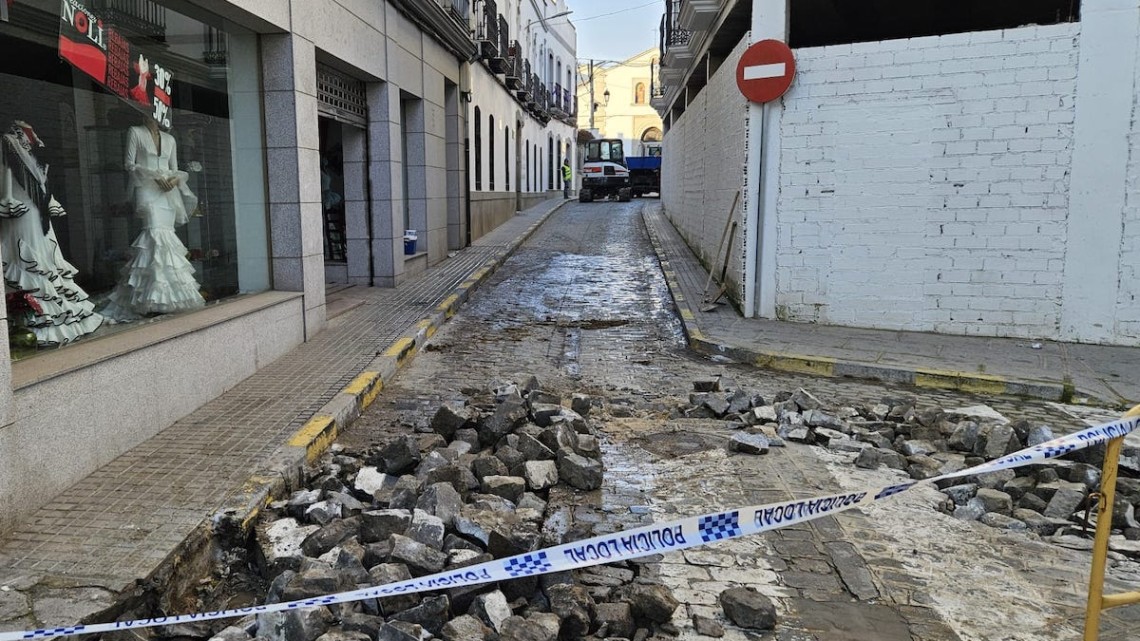 Obras en la calle San Cayetano