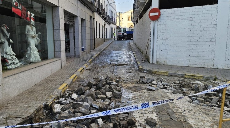 Obras en la calle San Cayetano