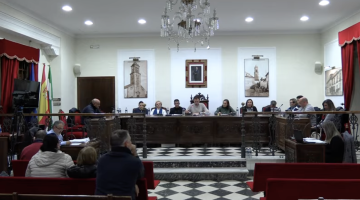 Pleno celebrado en el Ayuntamiento de Villanueva de Córdoba