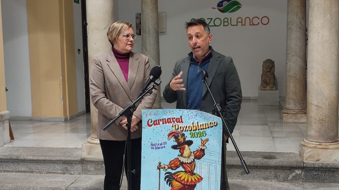 Marisa Sánchez junto a Javi Pozuelo