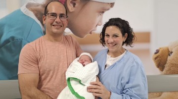 Javier ha sido el primer bebé nacido en 2026 en el Hospital Comarcal Valle de Los Pedroches