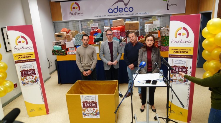 Momento del sorteo de ADECO