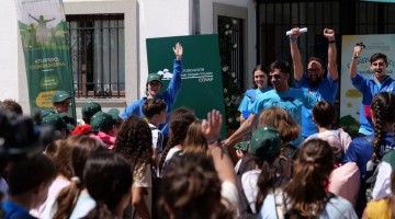 Una actividad de la Fundación con jóvenes