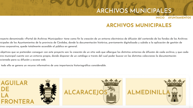 Imagen de la sección donde se pueden encontrar los documentos