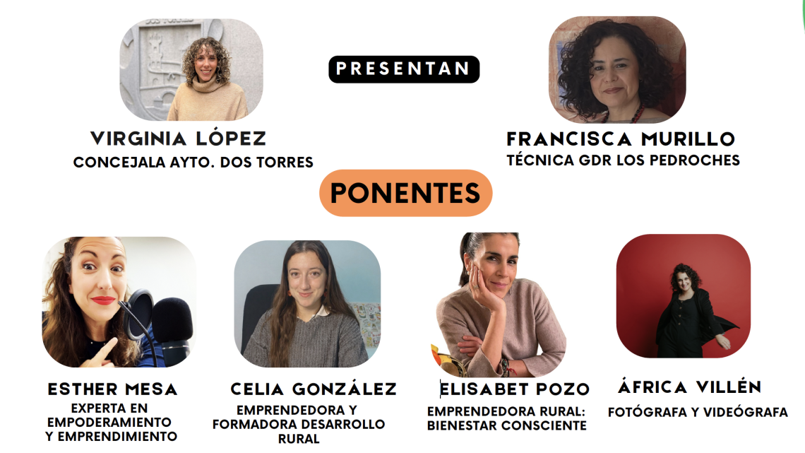 Participantes en la mesa redonda de emprendimiento femenino
