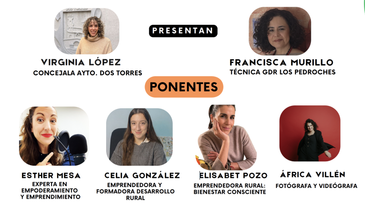 Participantes en la mesa redonda de emprendimiento femenino