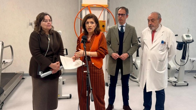 Inauguración del nuevo gimnasio del Hospital