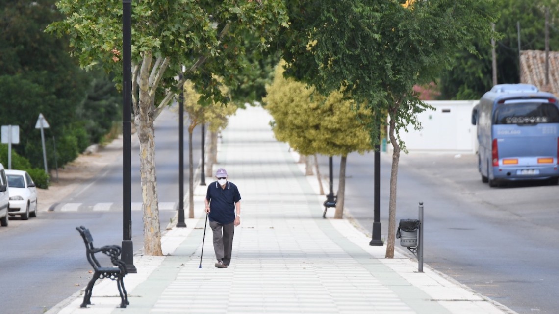 Paseo de Andalucía de Villanueva de Córdoba