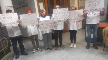 Protestas por la residencia pública. Foto: Plataforma Mayores y Dependientes