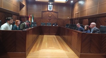 Imagen del pleno a la hora de la convocatoria. Foto: IU Pozoblanco