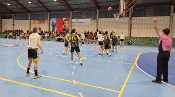 El partido se disputó en el pabellón Don Bosco