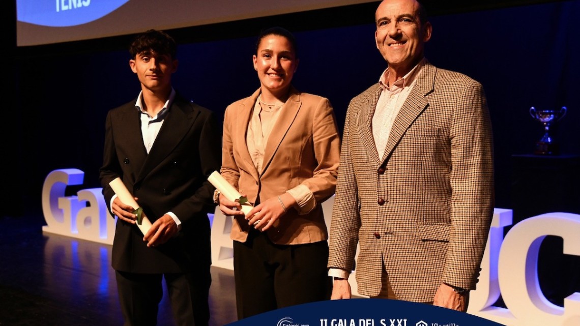 Alejandro López durante la gala