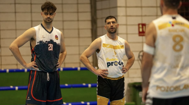 Imagen del partido disputado en Pozoblanco contra el Ciudad de Córdoba. Foto: Club Promesas Baloncesto Pozoblanco
