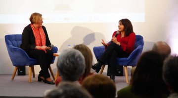 Eva María Gaitán junto a Marisa Sánchez