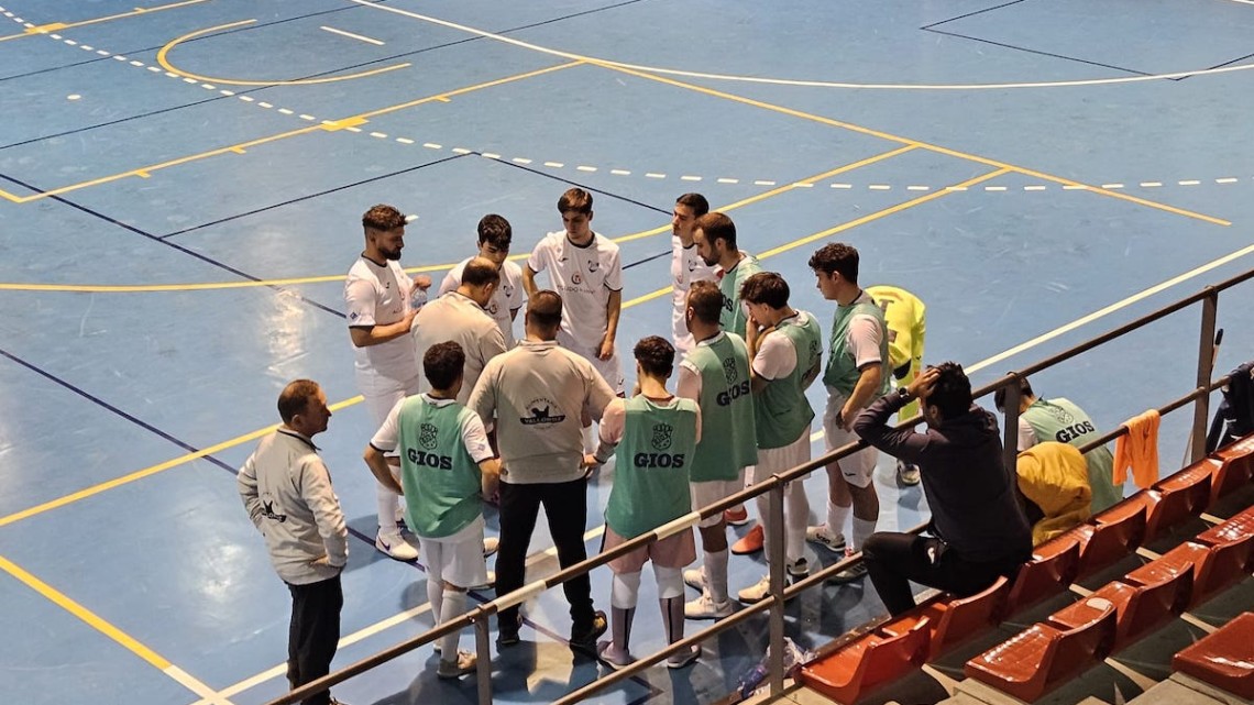 El equipo durante un partido