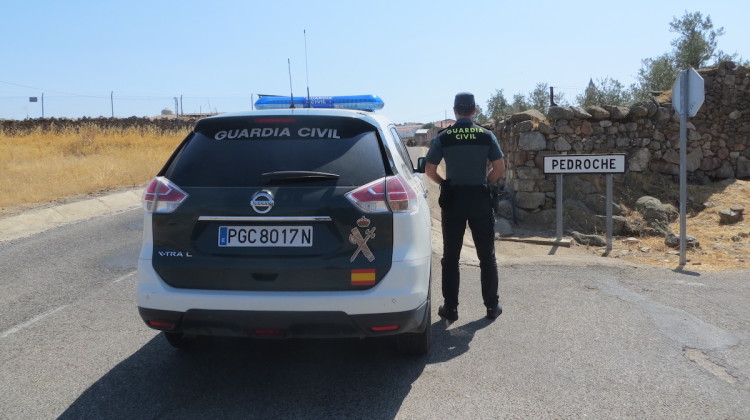 Guardia Civil en Pedroche