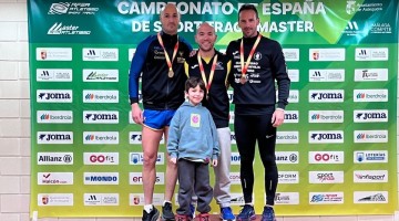 José Antonio Torres subió a lo más alto del pódium