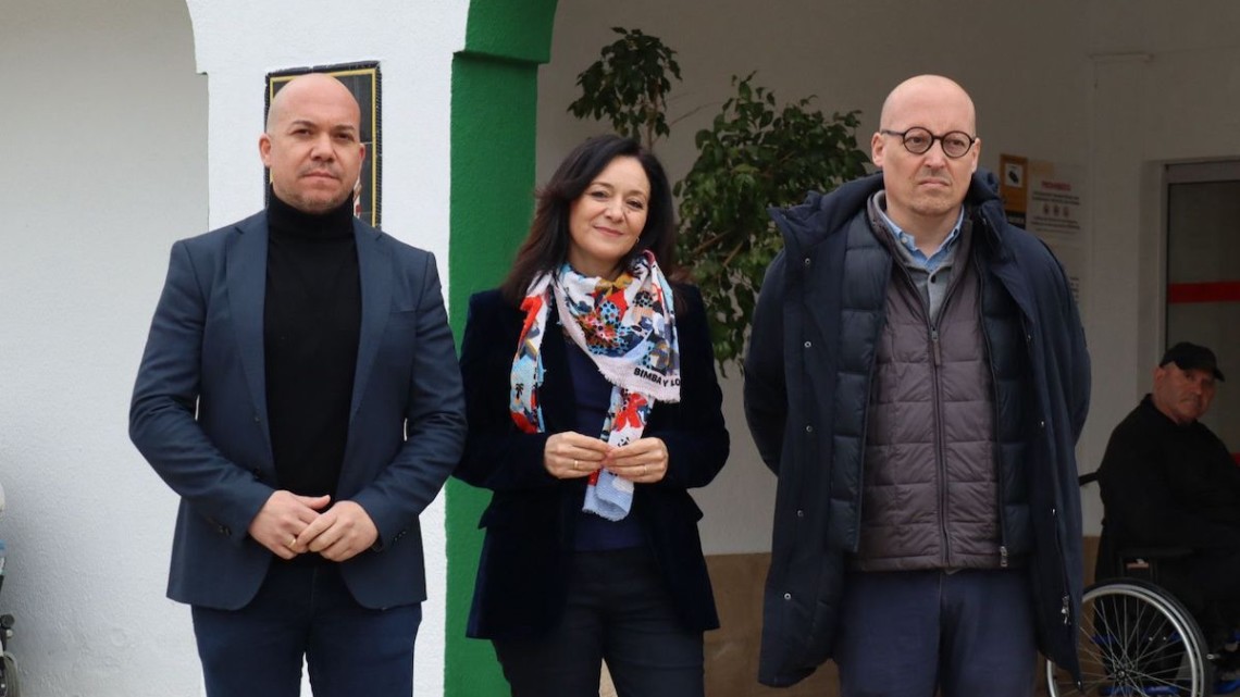 Rafi Crespín y Rafael Villarreal en el CAMF de Pozoblanco