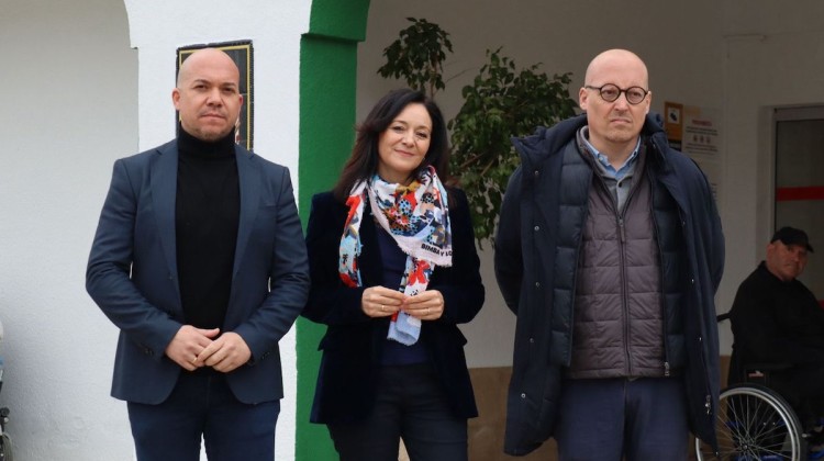 Rafi Crespín y Rafael Villarreal en el CAMF de Pozoblanco