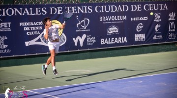 Alejandro López durante el torneo. Foto: Fotógrafos Solidarios de Ceuta