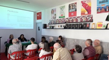 Foto del acto de presentación. Foto: Asociación Mujeres Progresistas de Dos Torres